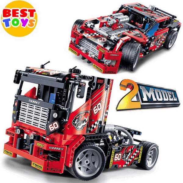 BestToys Lego կոնստրուկտորներ Կոնստրուկտոր | Tech Bricks 2-ը 1-ում 608+ կտոր